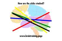 Colored sticks